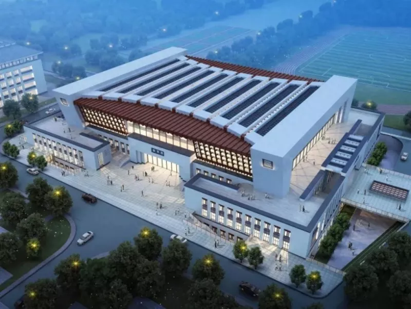 Designová ocelová konstrukce montovaného stadionu