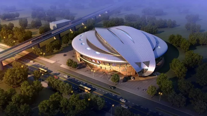 Lehký speciální ocelový stadion