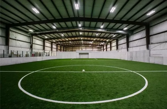 Moderní prefabrikovaná ocelová stavba stadionu