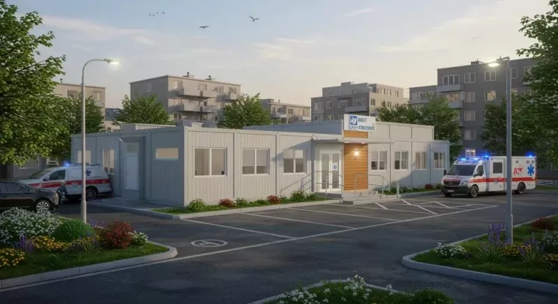 Modulární prefabrikované ocelové zdravotnické jednotky