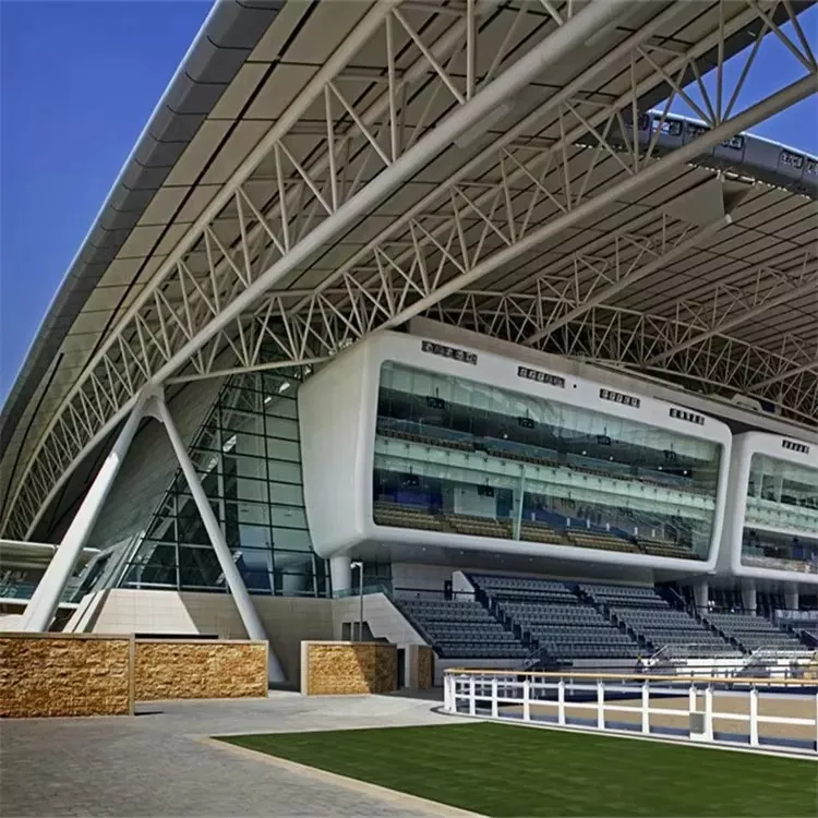 Steel Pipe Truss adoptovaný stadion